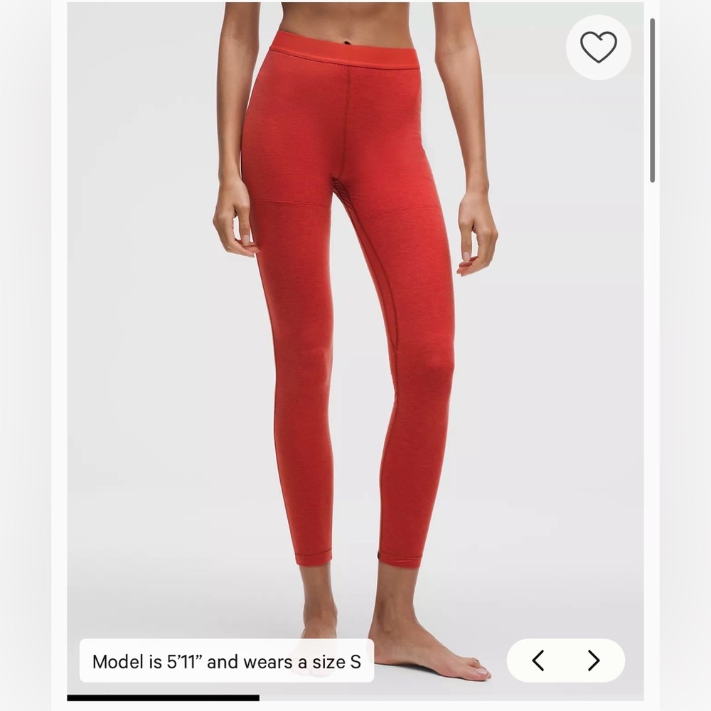 Lululemon Wool-Blend Base Layer Tight